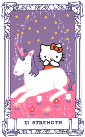 Hello Kitty Tarot Cards by Ryugi Kagami